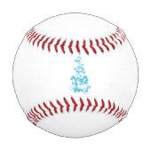 Ball Blue, Medium Turquoise Dekoration (Rückseite)