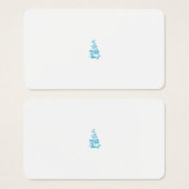 Ball Blue, Medium Turquoise Dekoration (Vorne & Hinten)