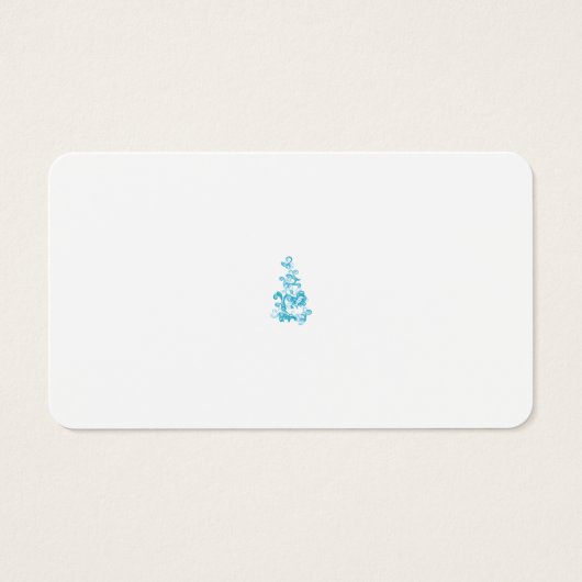 Ball Blue, Medium Turquoise Dekoration (Vorderseite)