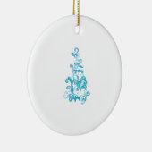 Ball Blue, Medium Turquoise Dekoration (Rechts)