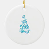 Ball Blue, Medium Turquoise Dekoration (Hinten)