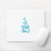 Ball Blue, Medium Turquoise Dekoration Mousepad (Mit Mouse)