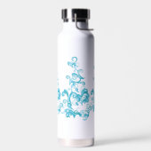 Ball Blue, Medium Turquoise Dekoration Trinkflasche (Links)
