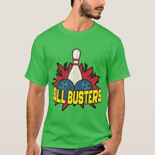 Ball Busters Bowlingeam family T-Shirt (Vorderseite)