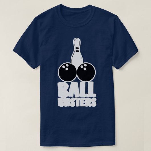 Ball Busters Team Bowling Paare T T-Shirt (Design vorne)
