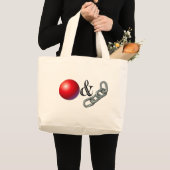 Ball & Chain Jumbo Stoffbeutel (Vorderseite (Produkt))