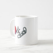 Ball & Chain Kaffeetasse (Vorderseite Links)