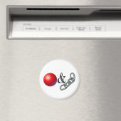 Ball & Chain Magnet (In Situ (Geschirrspüler))