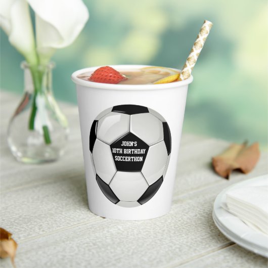 Ball Custom Birthday Paper Cups Pappbecher (In Situ)