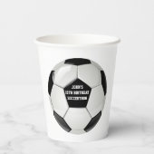 Ball Custom Birthday Paper Cups Pappbecher (Rückseite)