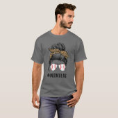 Ball Deedee Life Messy Bun Leopard Teeball Deedee T-Shirt (Vorne ganz)