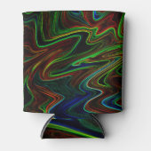 Ball der farbigen Wolle rollte aus, was macht das? Dosenkühler (Vorderseite)