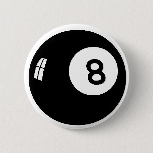 Ball der Magie-8 Button (Vorderseite)