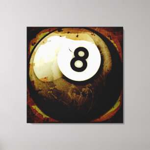 Ball der Schmutz-Art-8 Leinwanddruck