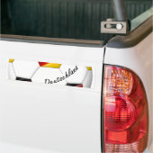 Ball des FUSSBALLS DEUTSCHLANDS Nationalelf 2014 Autoaufkleber (Auf Lkw)