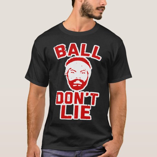 Ball Dont Lie Funny Rasheed Wallace Shirt und (Vorderseite)