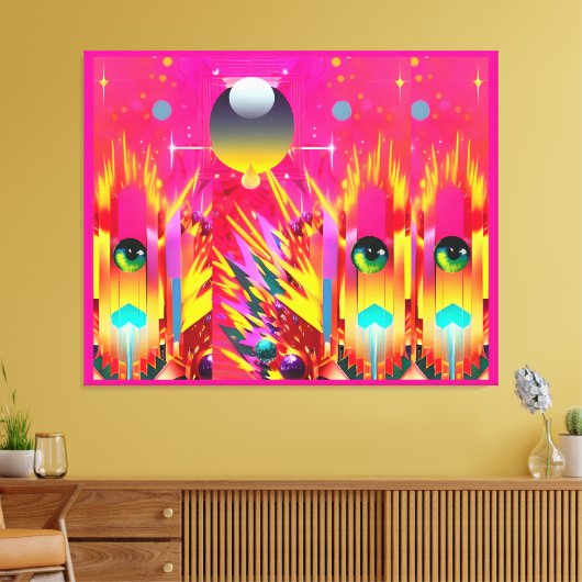 Ball Dropper Eye Popper Leinwanddruck (Insitu (Wohnzimmer))