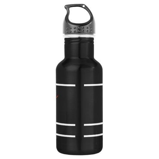 Ball Edelstahlflasche (Rückseite)