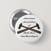 Ball-Finne Anästhesiologe-Button Button (Vorne & Hinten)