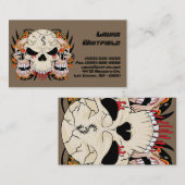 Ball-Flammen-Feuer-Visitenkarte des Visitenkarte (Vorne/Hinten)