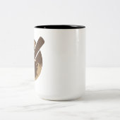 Ball for fan zweifarbige tasse (Mittel)