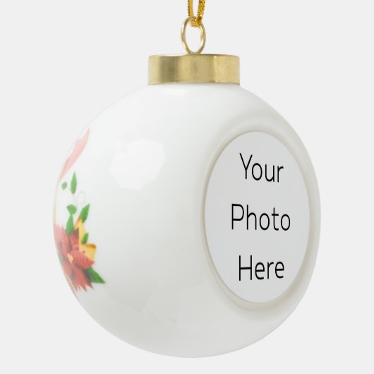 Ball Foto Ornament (Links)