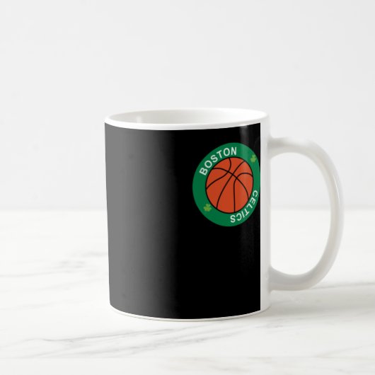 Ball für den Boston Celtics Basketball Te Kaffeetasse (Rechts)