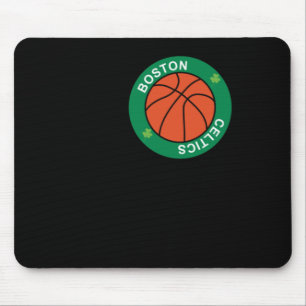 Ball für den Boston Celtics Basketball Te Mousepad