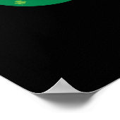 Ball für den Boston Celtics Basketball Te Poster (Ecke)