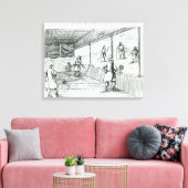 Ball Game Leinwanddruck (Insitu (Wohnzimmer))