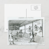 Ball Game Postkarte (Vorne/Hinten)