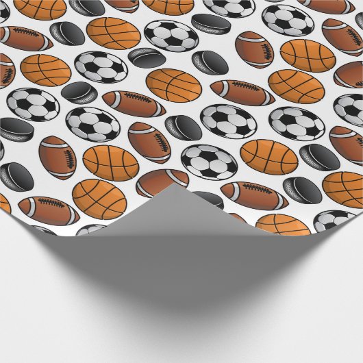 Ball Games Geschenkpapier (Ecke)