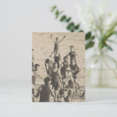 Ball Games on Beach Postcard Postkarte (Stehend Vorderseite)
