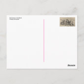 Ball Games on Beach Postcard Postkarte (Rückseite)