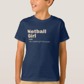 Ball Girl - Netball T-Shirt (Vorderseite)