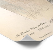 Ball gown aus "Les Grandes Modes de Paris" Poster (Ecke)