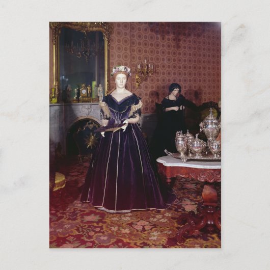 Ball Gown von Mary Todd Lincoln Postkarte (Vorderseite)