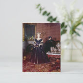 Ball Gown von Mary Todd Lincoln Postkarte (Stehend Vorderseite)