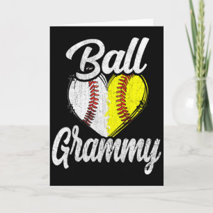 Ball Grammy Baseball Softball Mannschaftssport T-S Karte