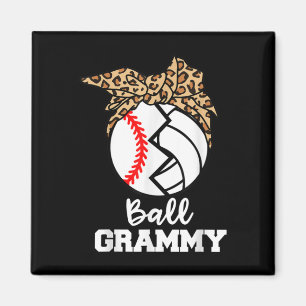 Ball Grammy Fun Baseball Volleyball Grammy Magnet