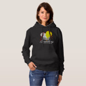 Ball Grandma Baseball Softball Mom Heart Womens Mo Hoodie (Vorne ganz)