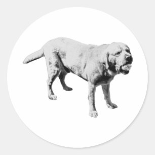 Ball Hog Runder Aufkleber