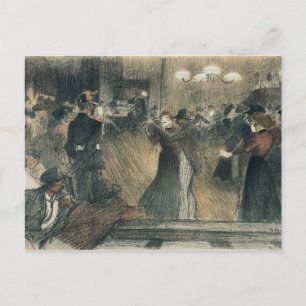 Ball im Barriere Postkarte