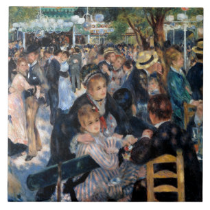 Ball im Moulin de la Galette, Renoir Fliese