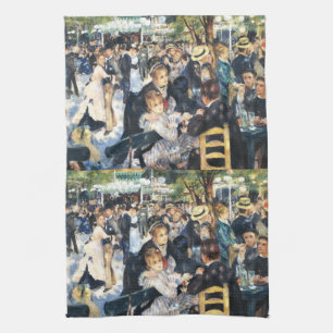 Ball im Moulin de la Galette Renoir Geschirrtuch