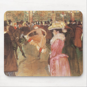 Ball im Nachtclub von Toulouse Lautrec Mousepad