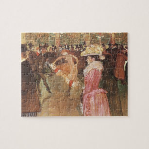 Ball im Nachtclub von Toulouse Lautrec Puzzle