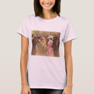 Ball im Nachtclub von Toulouse Lautrec T-Shirt