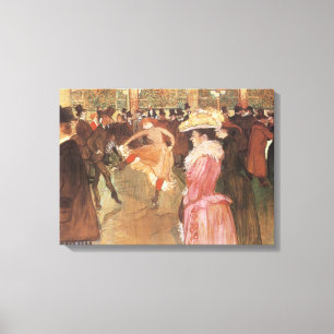 Ball in der Diskothek von Toulouse Lautrec Leinwanddruck