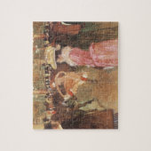Ball in der Diskothek von Toulouse Lautrec Puzzle (Vertikal)